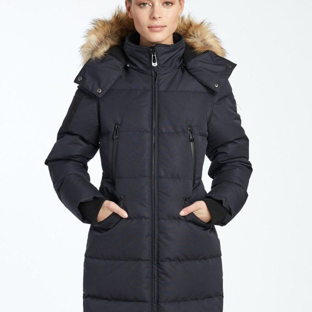 Noize Addie Parka in Navy